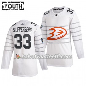 Lasten NHL Anaheim Ducks Pelipaita Jakob Silfverberg 33 Valkoinen 2020 NHL All-Star Adidas Authentic 